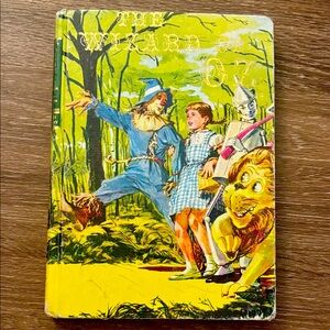 The Wizard of Oz Illustrated Hardcover vintage 1971 used